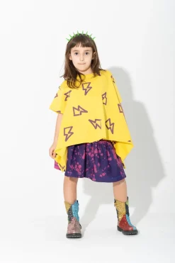 ALL OVER THUNDER PRINT FLAP T-SHIRT