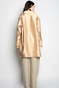 BEIGE OVERSHIRT