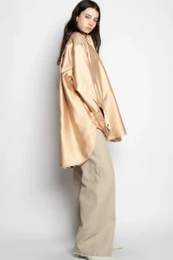 BEIGE OVERSHIRT