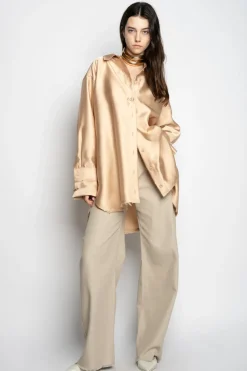 BEIGE OVERSHIRT