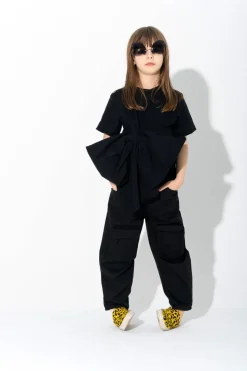 BLACK BOW T-SHIRT