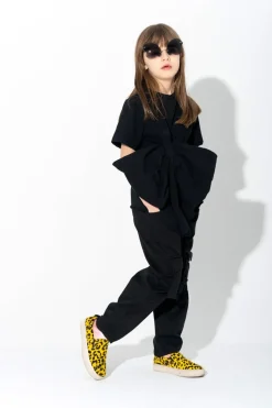 BLACK BOW T-SHIRT
