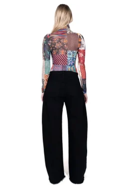 BLACK BOYFRIEND TROUSERS