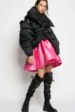BLACK M'A PUFFER JACKET