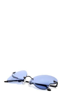 BLUE BUTTERFLY SUNGLASSES