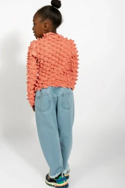 BLUE DENIM BAGGY TROUSERS