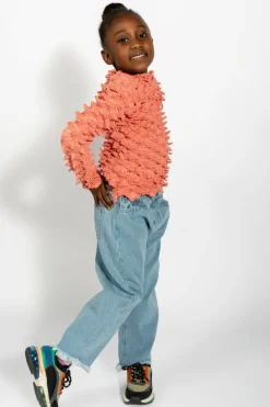 BLUE DENIM BAGGY TROUSERS