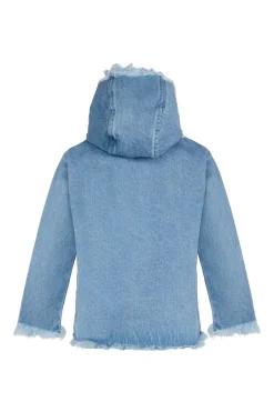 BLUE DENIM CLASSIC HOODIE