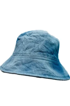 BLUE TIE DYE DENIM HAT
