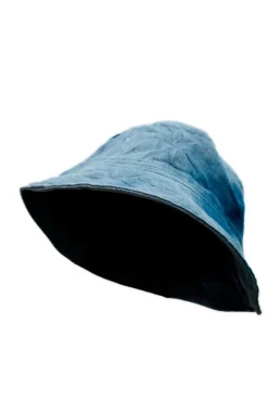BLUE TIE DYE DENIM HAT