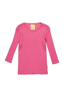 BRIGHT PINK MERINO KNIT JUMPER
