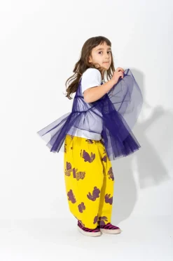 BUNNY PRINT LOOSE TROUSERS