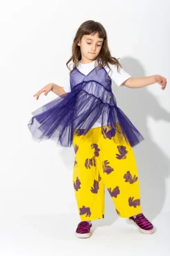 BUNNY PRINT LOOSE TROUSERS