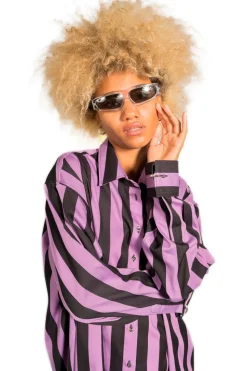 CLEAR ANGULAR FRAME SUNGLASSES