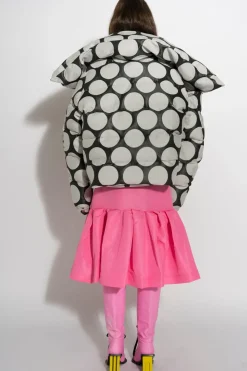 DOTS BROCADE M'A PUFFER JACKET