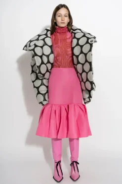DOTS BROCADE M'A PUFFER JACKET