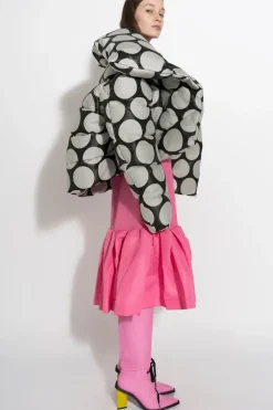 DOTS BROCADE M'A PUFFER JACKET