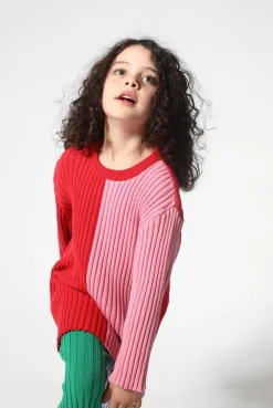 DUO COLOUR CREW NECK JUMPER