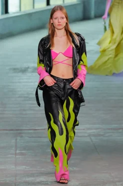 FLAMES BIKER JACKET