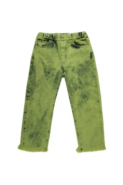 GREEN BAGGY TROUSERS