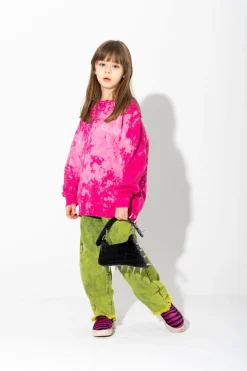 GREEN BAGGY TROUSERS