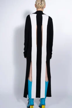 KNIT DRESS WITH SPLITS