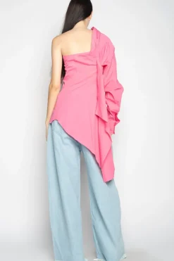 LIGHT BLUE BOYFRIEND TROUSERS