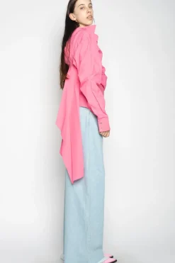 LIGHT BLUE BOYFRIEND TROUSERS