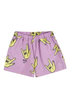 LILAC HANDS PRINT BOXER SHORTS