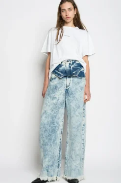 MARQUES'ALMEIDA EMBROIDERED T-SHIRT