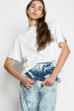 MARQUES'ALMEIDA EMBROIDERED T-SHIRT