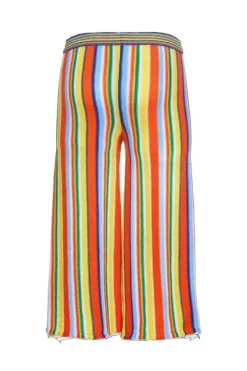 MULTI STRIPE KNIT TROUSERS