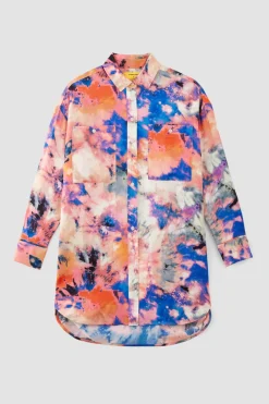 MULTICOLOUR SATIN SHIRT