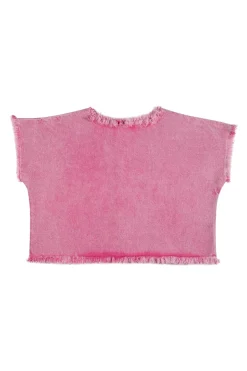 PINK CROP TOP