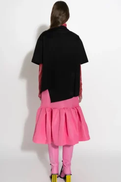 PINK FITTED SKIRT