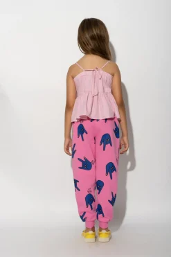 PINK HANDS PRINT SWEATPANTS