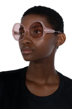 PINK OVERSIZED SUNGLASSES