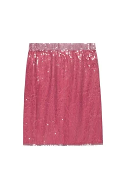 PINK SEQUIN SKIRT