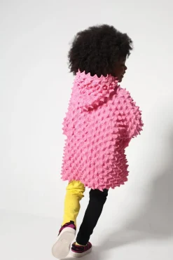 PINK SPIKE HOODIE