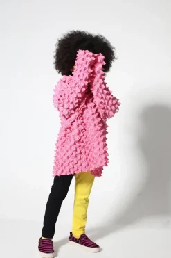PINK SPIKE HOODIE