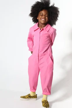 PINK WORKWEAR JUMPSUIT