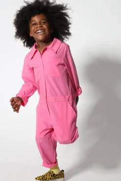 PINK WORKWEAR JUMPSUIT