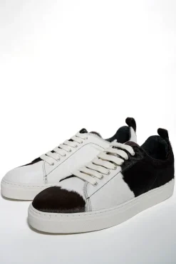 PRE-OWNED / CLASSIC SNEAKER IN HAIR LEATHER
