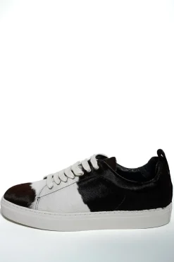 PRE-OWNED / CLASSIC SNEAKER IN HAIR LEATHER