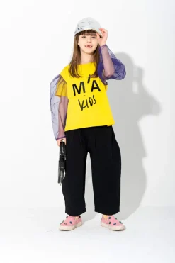 PUFF SLEEVE T SHIRT