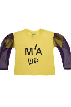 PUFF SLEEVE T SHIRT