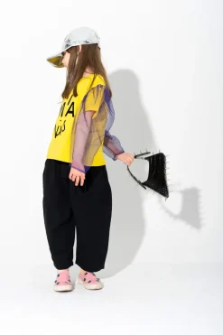 PUFF SLEEVE T SHIRT