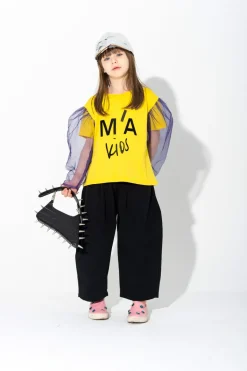 PUFF SLEEVE T SHIRT