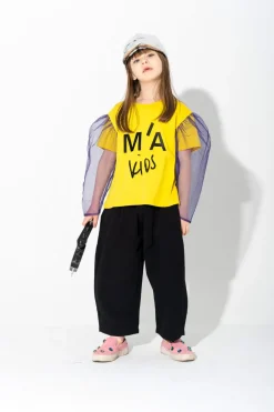 PUFF SLEEVE T SHIRT