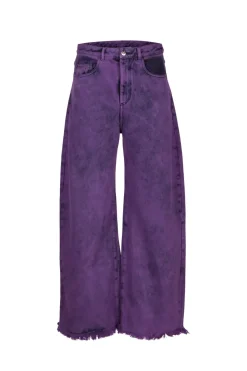 PURPLE BOYFRIEND TROUSERS